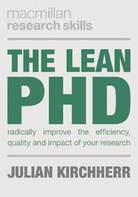 The Lean Phd Av Julian (Copernicus Institute Of Sustainable Dev Faculty Of Geosciences  Utrecht The Netherlands) Kirchherr