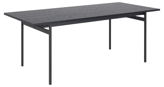 Angus spisebord 90x200 cm svart. Angus spisebord 90x200 cm svart.