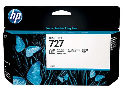 HP Blekk Foto Svart 727 130ml - Dj T920 HP Blekk Foto Svart 727 130ml - Dj T920