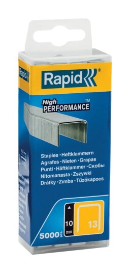 Rapid Stifter 13/10mm Galvanisert Stål - 5000 stk Håndverktøy Rapid Stifter 13/10mm Galvanisert Stål - 5000 stk Håndverktøy