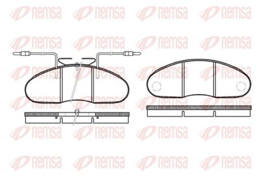 Bremseklosser REMSA 0048.12