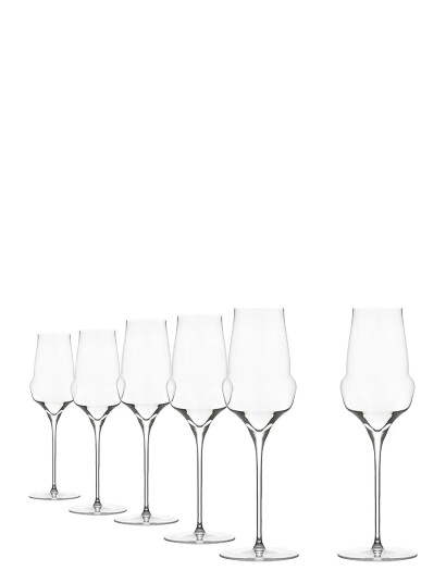 Stölzle Lausitz Champagneglas Cocoon 34Cl. 6 Stk - Nude - 34 CL
