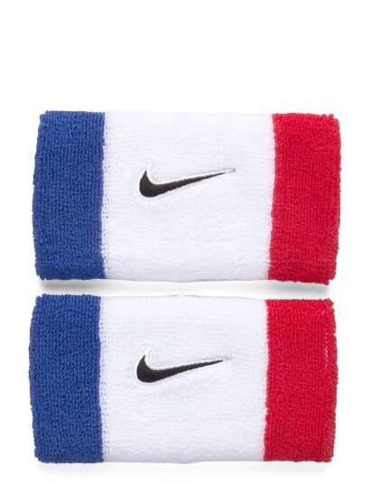 NIKE Equipment Nike Swoosh Classic Doublewide Wristbands 2Pk Multi/patterned ONE SIZE
