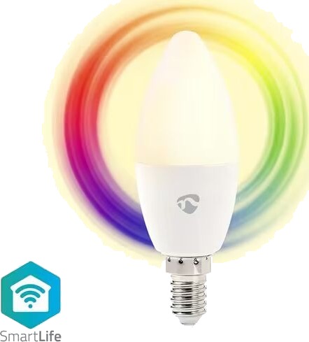 Nedis SmartLife Full Color Bulb, E14 4.9 W Nedis SmartLife Full Color Bulb, E14 4.9 W