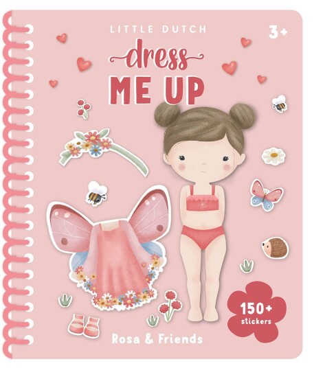 Little Dutch Dress me up Book Rosa & Friends 125414