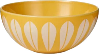 Lucie Kaas Lotus Bolle Gul-Hvit Ø12 Lucie Kaas Lotus Bolle Gul-Hvit Ø12