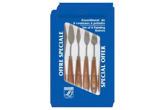 Painting Knives 6Pcs Ass. Painting Knives 6Pcs Ass.