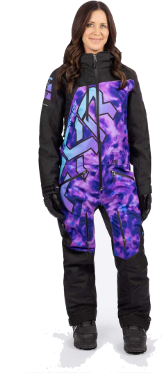 FXR Overall CX Lite Dame Svart-Lilla Farget FXR Overall CX Lite Dame Svart-Lilla Farget