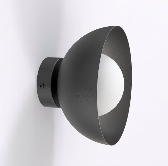 Bibi K1 vegglampe   Svart