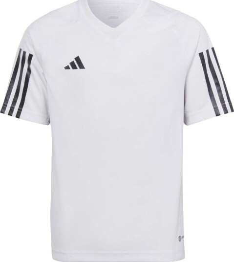 adidas Trenings T skjorte Tiro 23 Competition Hvit/svart Barn størrelse 164 cm
