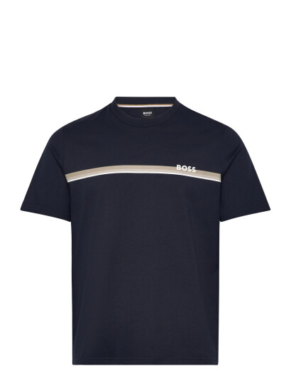 BOSS Authentic T Shirt Navy S BOSS Authentic T Shirt Navy S