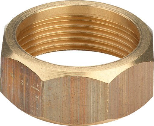 3/4" x 22,0 mm gl mutter i rødgods