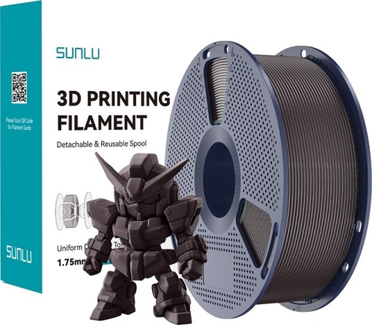 Sunlu Pla+ 2.0 1.75 Mm 1 Kg (Ristet Kastanje) Filament