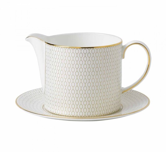 Wedgwood Gio Gold sausnebb med fat 50 cl Wedgwood Gio Gold sausnebb med fat 50 cl