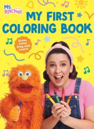 My First Coloring Book Ms. Rachel