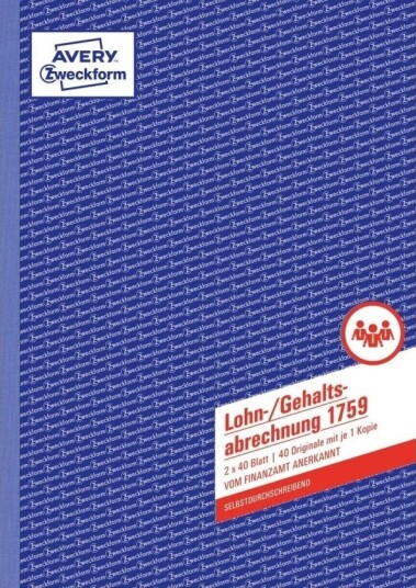 Avery 1759 Hvit Gult Fotoark Kartong A4 210 X 297 Mm 40 Sider 2 Stykker