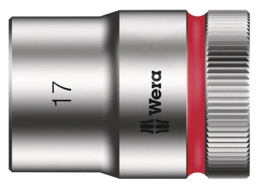 Wera 05003608001, Uttag, 1/2", Brittiska Standardmått, 1 Huvuden, 17 Mm, Kromvanadinstål