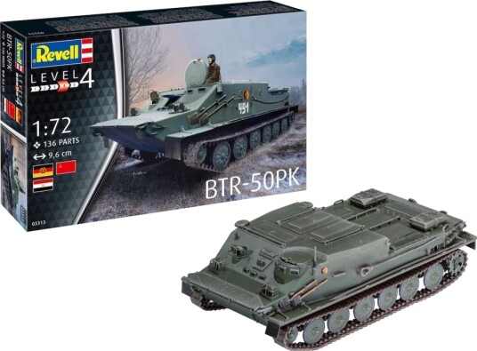 Revell BTR 50PK Modelltank Byggesett 1:72