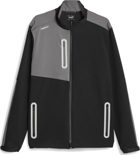 Puma Nordic DWR Jacket Golfjakke herre Black Slate Sky Small
