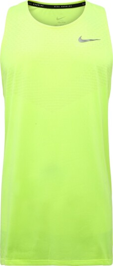 Nike Nike Performance Stride Tank Top Yellow XL