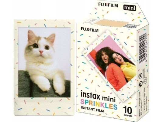 Fujifilm Instax Mini Sprinkles instant film (10-pakning) Fujifilm Instax Mini Sprinkles instant film (10-pakning)