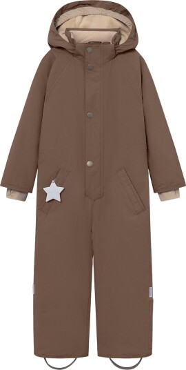Mini A Ture Vinterdress MatWanni Fleece Chestnut Brown Mini A Ture 6 år (116) Vinterdress Brun