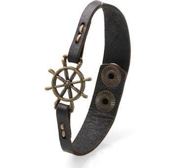 Skinn Armbånd "Ship" Skinn Armbånd "Ship"