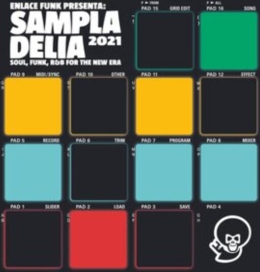Diverse Artister Enlace Funk Presenta Sampladelia 2021 Uk Vinyl