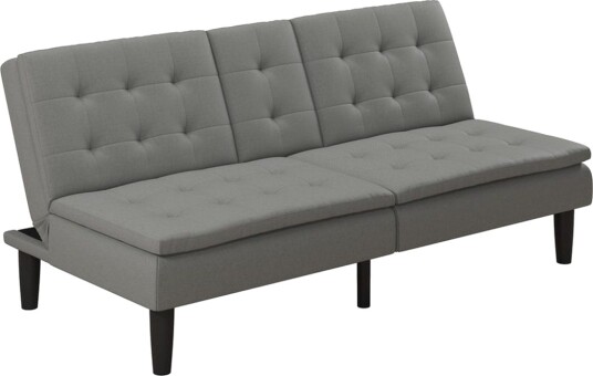Sovesofa Maine Grått Tøy Grått Tøy