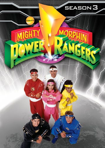 Mighty Morphin Power Rangers: Season 3 DVD
