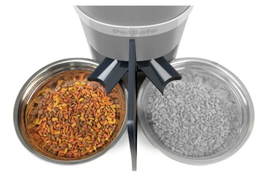 Petsafe 2-Pet Meal Splitter With Bowl (729849170797)