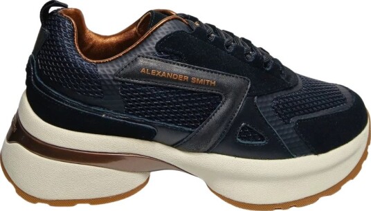 Alexander Smith, Dame, Sko, Svart, 40 EU,