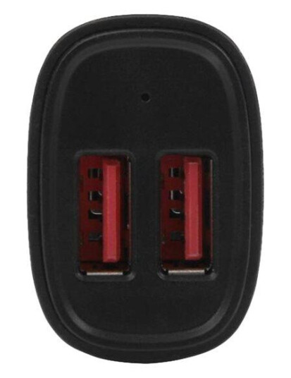 StarTech 24W 2-Port USB Bilstrømadapter Svart