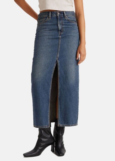 Levi's® Ankle Column Skirt Wave Hello 29 Kjoler Og Skjørt