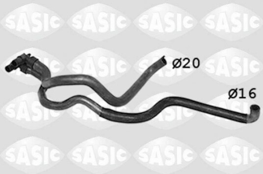 SASIC 3400194 Radiatorslange SASIC 3400194 Radiatorslange