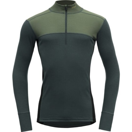 Devold Lauparen Merino 190 Zip Neck Man Forest/woods/black S Devold Lauparen Merino 190 Zip Neck Man Forest/woods/black S