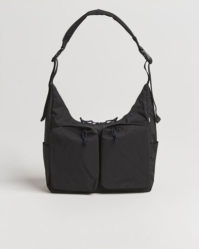NN07 Nylon Ripstop Messenger Bag Black