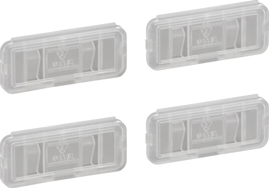 ELFA ETIKETTHOLDER TRANSPARENT