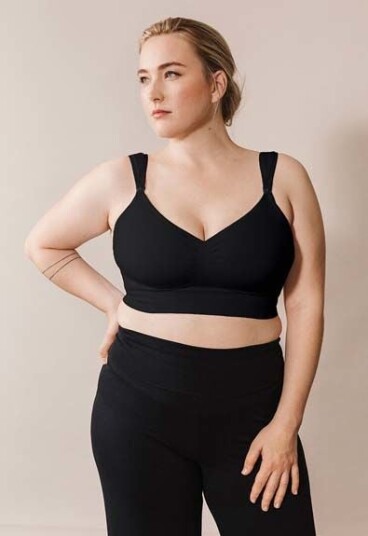 Boob Elevate Seamless Amme BH Black M
