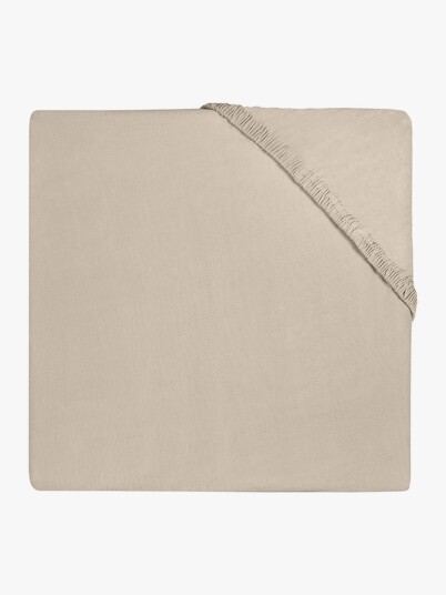 Jollein Dra På Laken Bomullsjersey 40x80 Cm Nougat