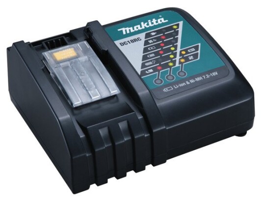 Makita Lader Dc18rc 14,4V - 18V Li-Ion Makita Lader Dc18rc 14,4V - 18V Li-Ion