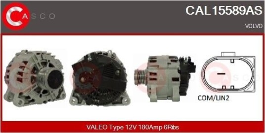 CASCO CAL15589AS Dynamo