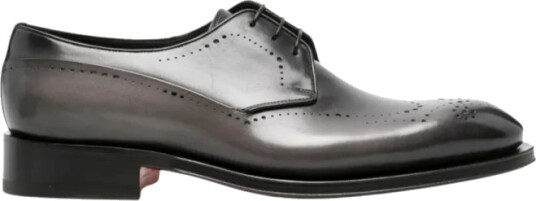 Santoni Herre Sko Grå 42 EU,