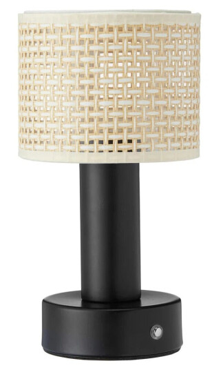 Tiara oppladbar bordlampe Svart Tiara oppladbar bordlampe Svart