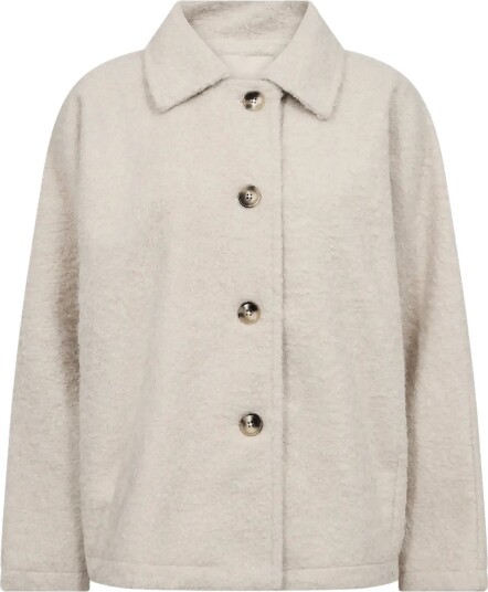FREE/QUENT Fqsoftly Cape   MOONBEAM MELANGE   XXL