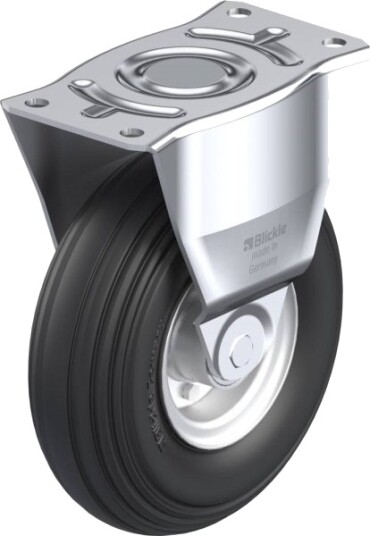 Blickle 571612 B-V 256K Faste Hjul - Hjuldiameter 250 Mm - Bæreevne (Maks.) 350 Kg - 1 Stk