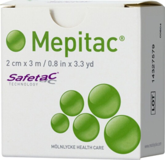 Mepitac Tape 2cm x 3 M 1 Stk. Mepitac Tape 2cm x 3 M 1 Stk.