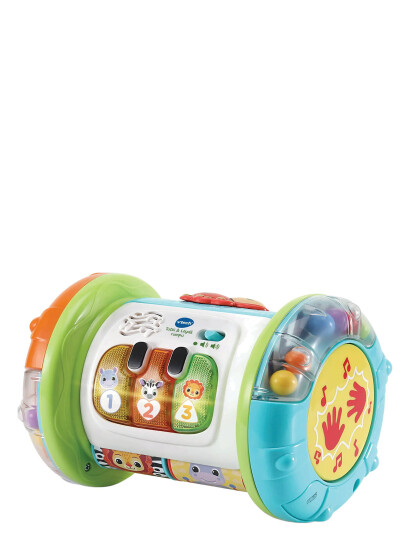 Vtech Vtech 2- In 1 Rolling Explorer Drum Fi - Multi/patterned - FINNISH Vtech Vtech 2- In 1 Rolling Explorer Drum Fi - Multi/patterned - FINNISH