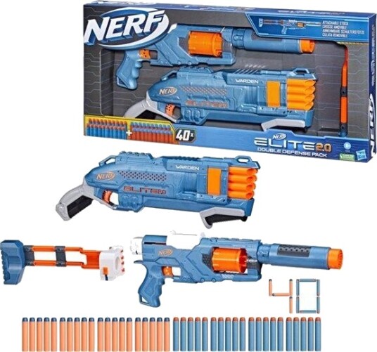 Hasbro NERF Elite 2.0 Double Defense Pack