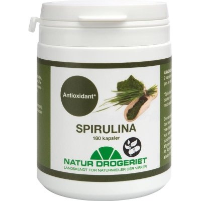 Spirulina 320mg 180 Kapsler